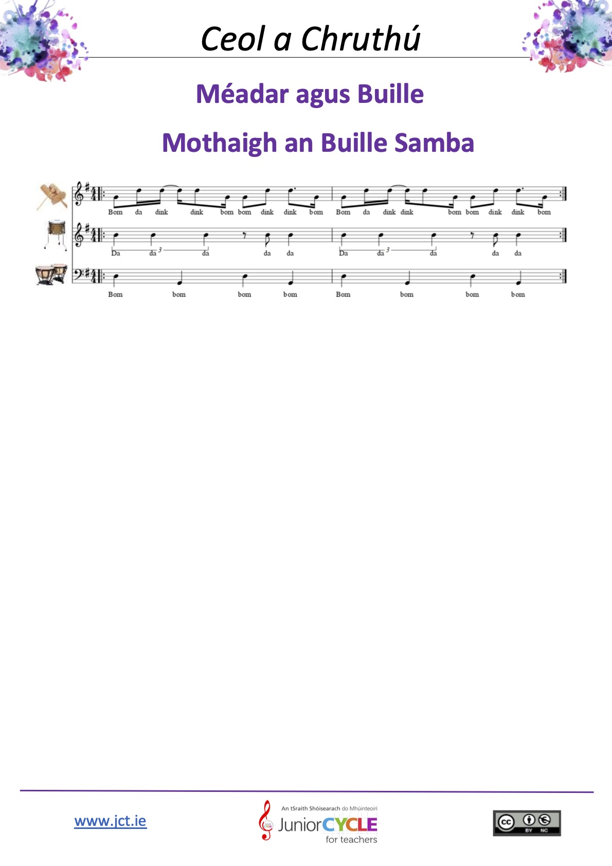Méadar agus Buille - Mothaigh an Buille Samba