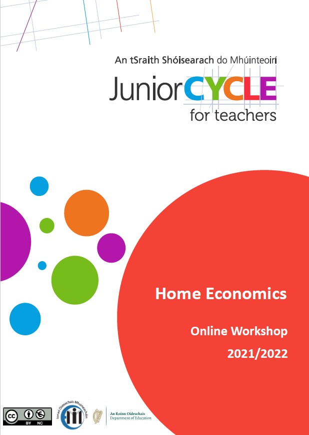 Home Economics Online CPD Workshop 2021-22 Booklet