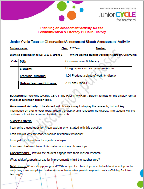 Assessment Activity for PLU in History.pdf