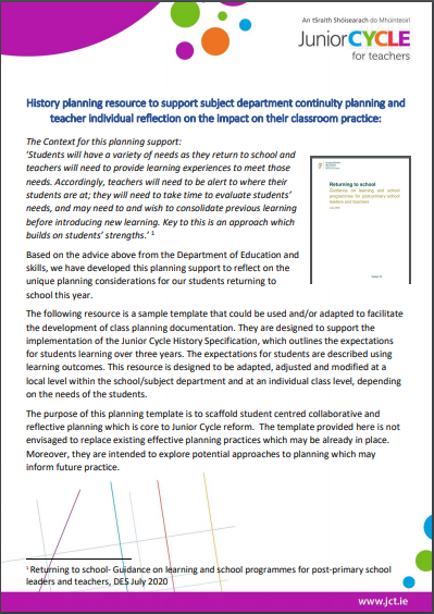 History Continuity Subject Department Planner .pdf