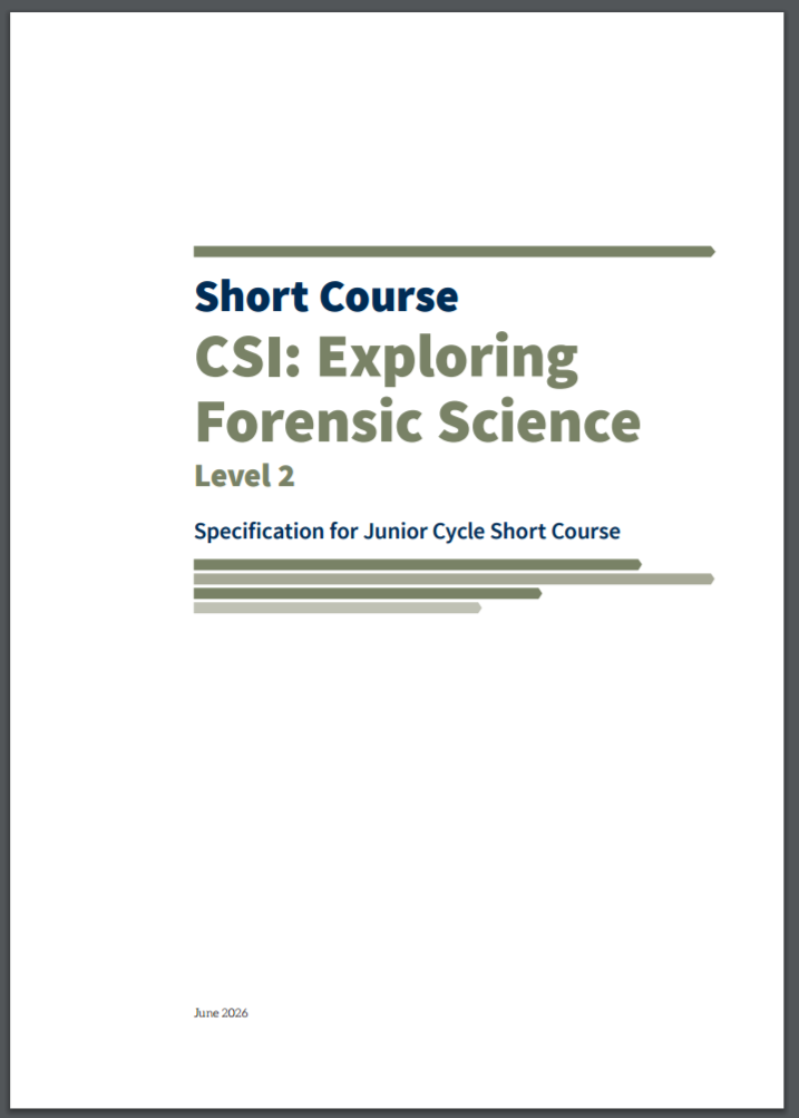 Short Course: CSI - Exploring Forensic Science