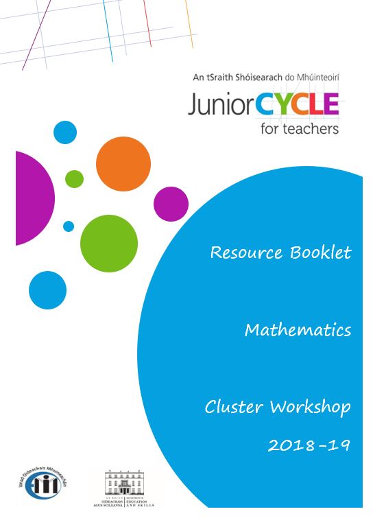 Maths Booklet CPD 2018.2019