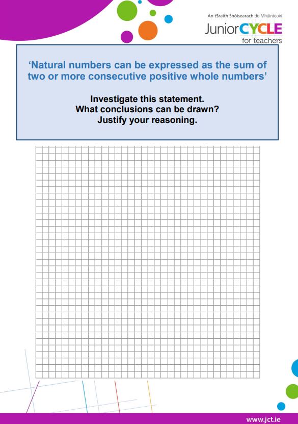 Consecutive Numbers Task