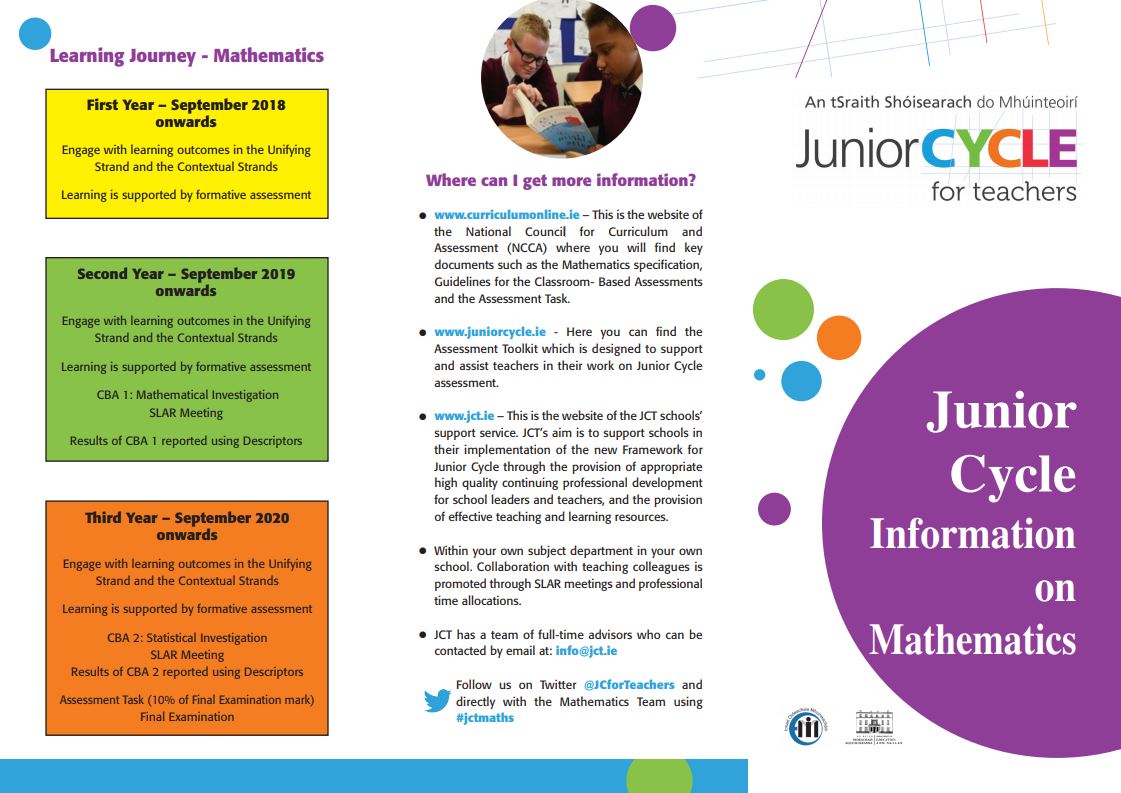 Maths Information Leaflet