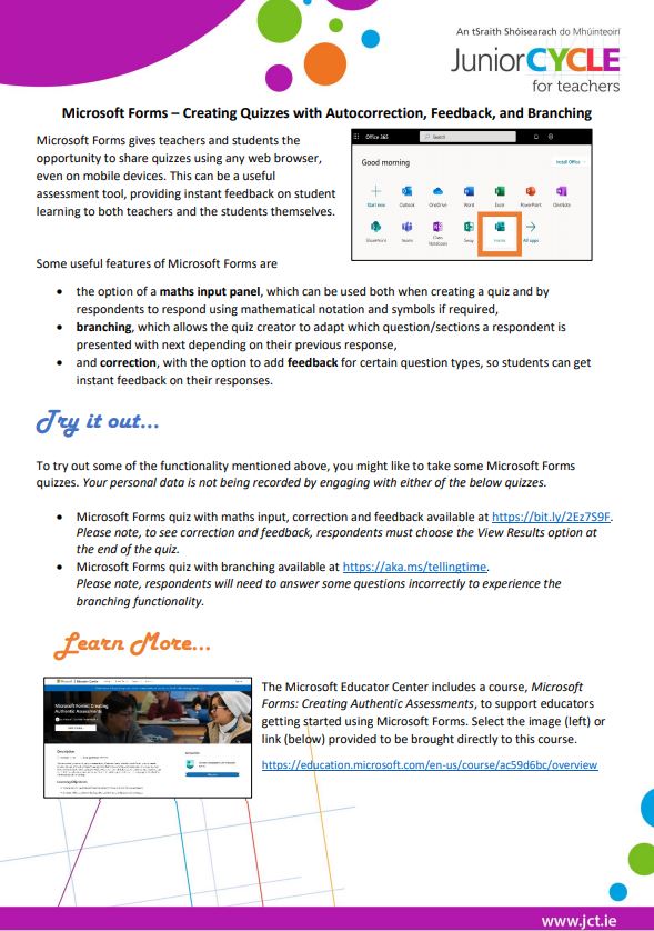 Microsoft Forms General Overview