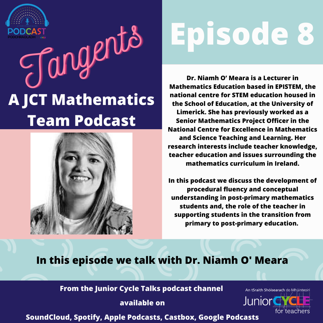 Tangents Episode 8 with Dr Niamh O' Meara