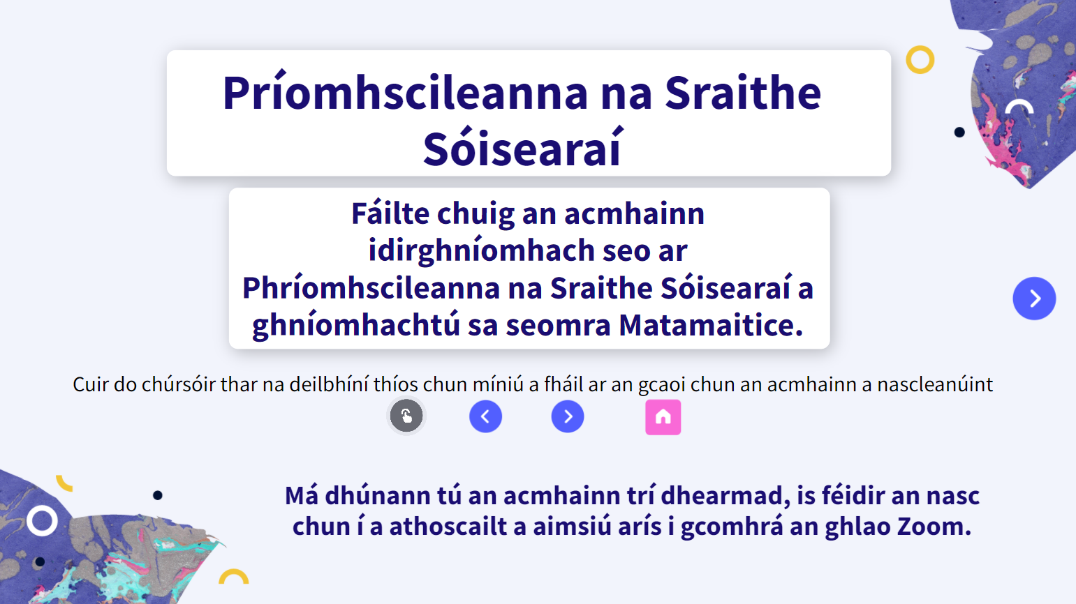 Matamaitic agus na Príomhscileanna