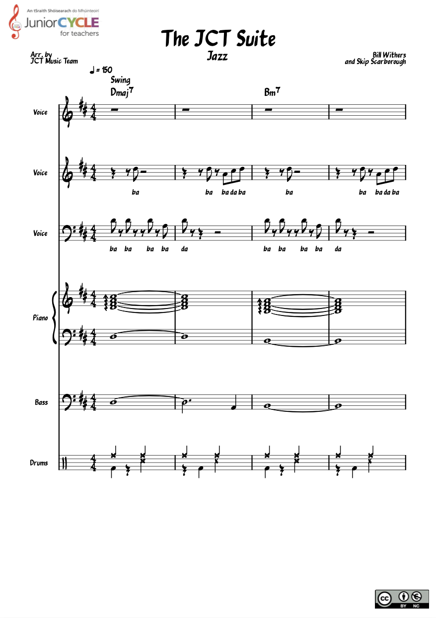 JAZZ: Possible 3rd Year Arrangement for Large Ensemble