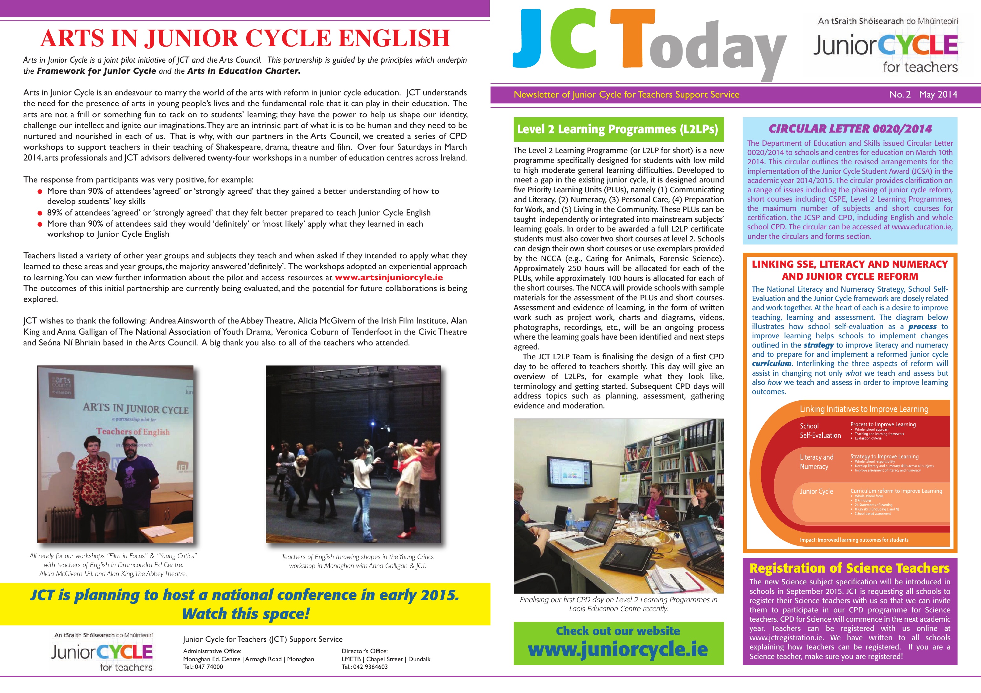 JCToday Newsletter May 2014