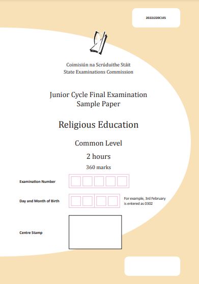 Religious Education Sample Paper