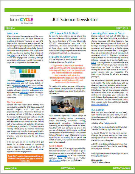Science Newsletter Issue 4