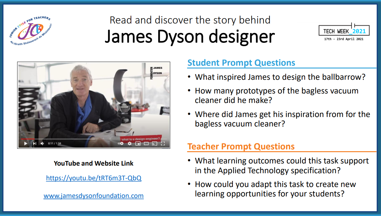 James Dyson Designer