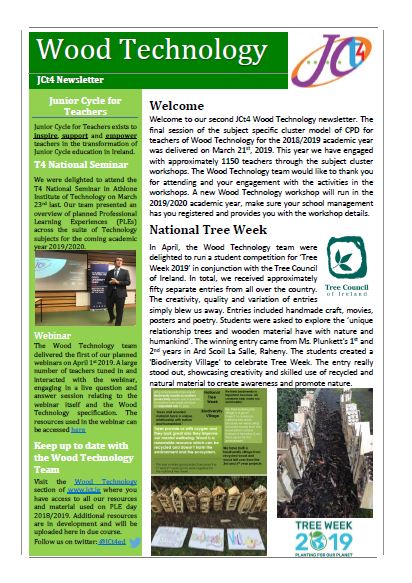 Wood Technology Newsletter Summer 2019